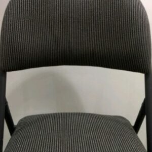 Black Cushioned Folding Chairs